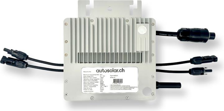 Immagine prodotto Autosolar Centrale elettrica da balcone con 670 Watt - senza staffa (670 W)