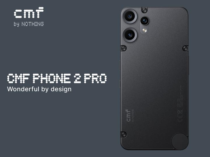 Immagine prodotto CMF Telefono 2 Pro (128 GB, Grigio scuro, 6.77", Doppia SIM, 50 Mpx, 5G)