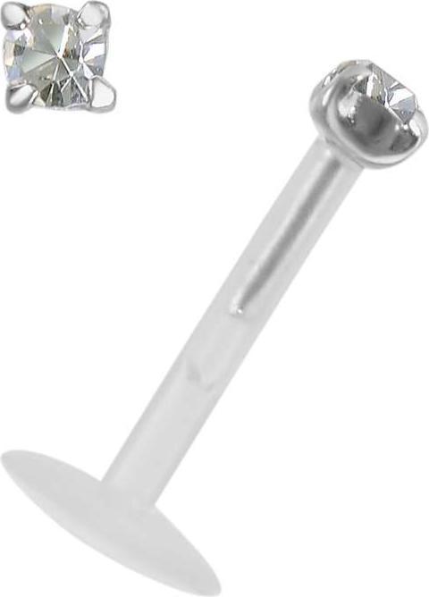 Immagine prodotto Bijouteria Piercing (Bioplastica, Argento 925, Vetro (di orologio))