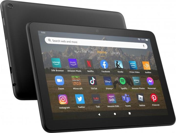 Productafbeelding Amazon Fire HD 8 Tablet (2022) WiFi 32GB met advertenties zwart B09BG4CM4W (8", 32 GB, Zwart)