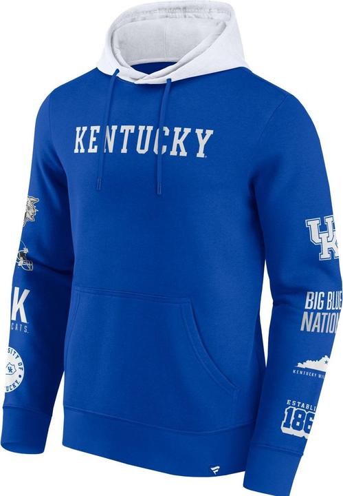 Fanatics Kentucky Wildcats NCAA Sleeve Patches Hoody - XL (XL)