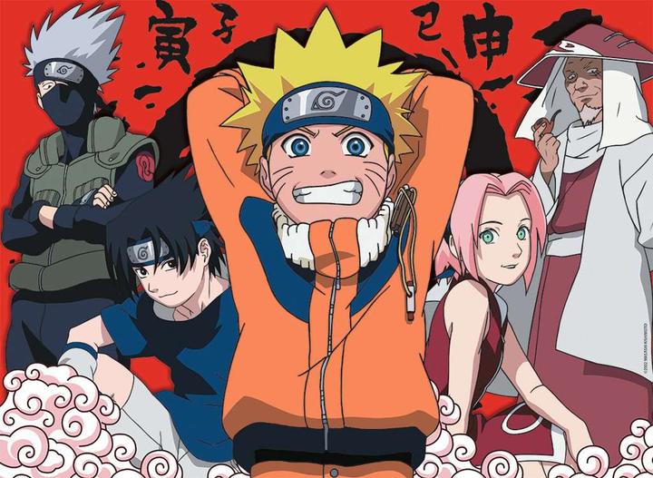 Produktbild Nathan Puzzle 500 pieces Naruto's Adventures (500 Teile)