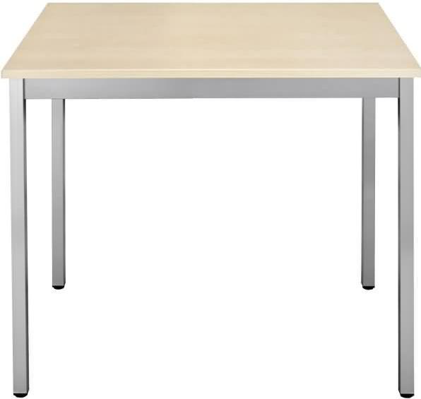 Produktbild Bisley Mehrzwecktisch rechteckig Gestell aus Stahl 30 x 30 mm pulverbeschichtet