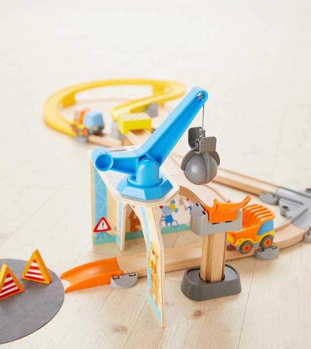 Produktbild Haba Kullerbü Spielbahn Grosse Baustelle **