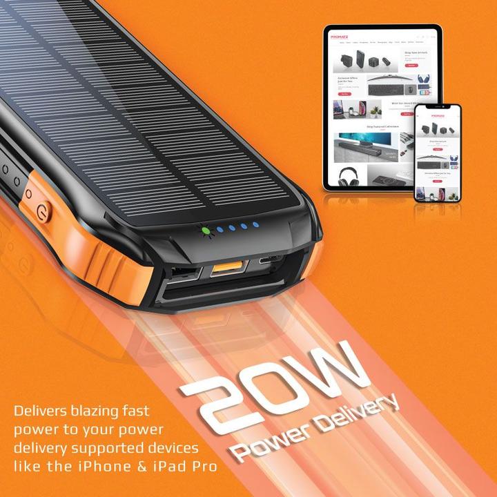 Produktbild ProMate SolarTank (10000 mAh, 48 W, 37 Wh)