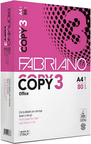 Immagine prodotto NoName Ramette de 500 feuilles carta Fabriano Copy 3 A4 (Blanc) (80 g/m², A4)