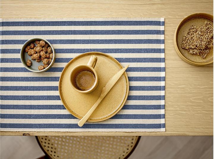 Produktbild Södahl Tischset Statement Stripe 48 cm x 33 m, 2 Stück, Beige/Blau (2 Stk., 48 x 33 cm)