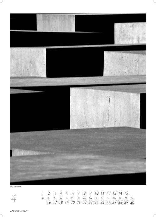 Produktbild Berlin schwarz-weiss 2026 S 29x21cm (Deutsch)