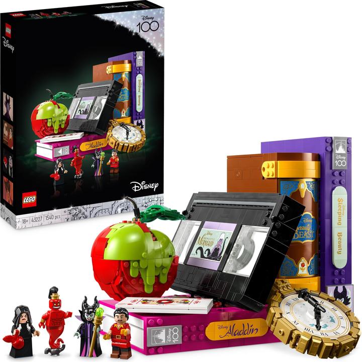 Produktbild LEGO Videokassette (43227, LEGO Disney, LEGO Seltene Sets)