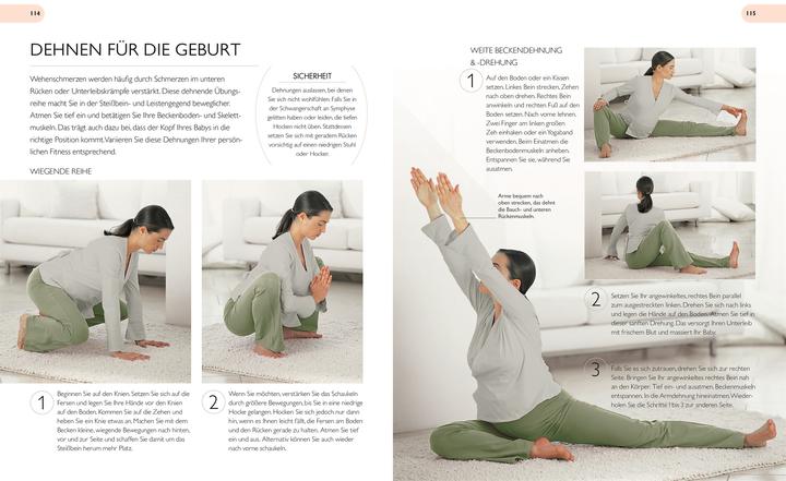 Actual product image Yoga in der Schwangerschaft (German, Fran¢oise Barbira Freedman, 2019)