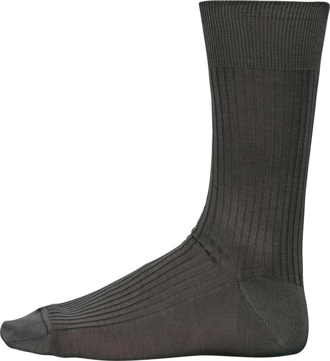 Kariban Socken aus Rib-Baumwolle 4x2 Garn d'écosse