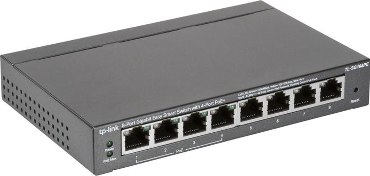 Produktbild TP-Link Tl-Sg108pe (8 Ports)