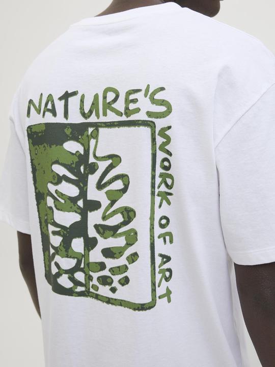 Actual product image Jack & Jones Gedruckt Rundhalsausschnitt T-shirt T-shirt (XL)
