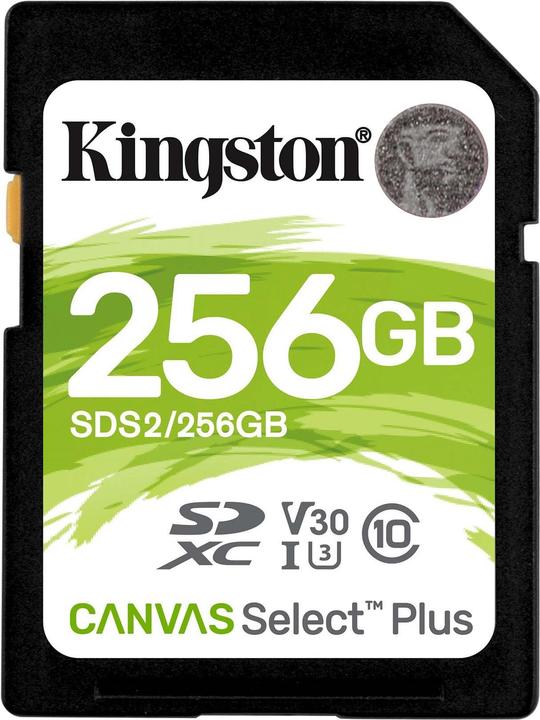 Produktbild Kingston Canvas Select Plus (256 GB, SDXC, U3, UHS-I)
