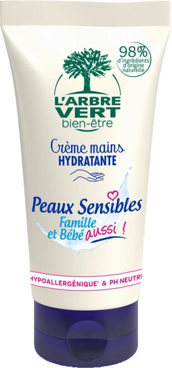 L'arbre vert Öko Handcreme Feuchtigkeitsspendend Empfindliche Haut 75ml (75 ml)