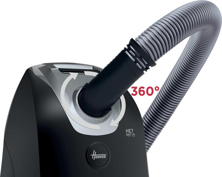 Actual product image Hoover H-ENERGY 700 HE720PET 011 5 l Cilinderstofzuiger Droog 850 W Stofzak