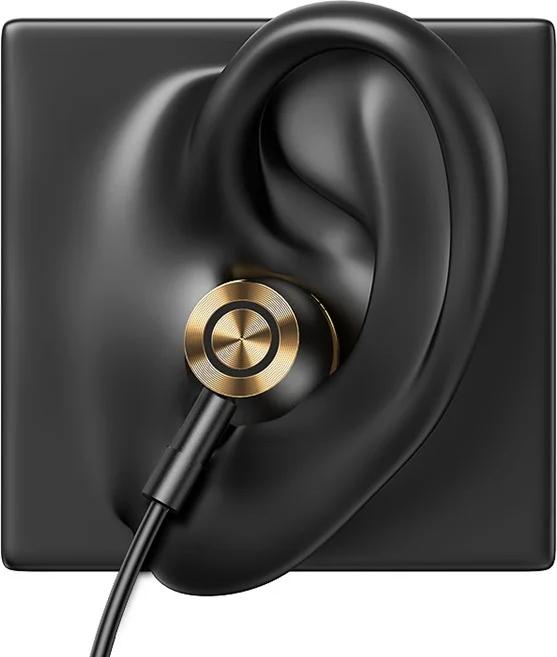 Produktbild Usams Słuchawki stereo EP-43 metal USB-C czarny/black HSEP4301 (ANC, Kabelgebunden)