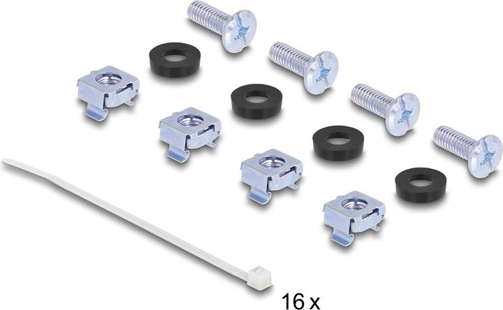 Immagine prodotto Delock 19? Pannello Patch Keystone 16 porte 1 U nero