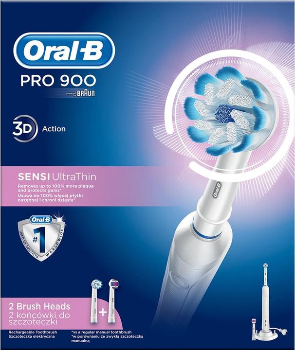 Produktbild Oral-B PRO 900 Sensi Ultrathin (Oszillierende Zahnbürste)
