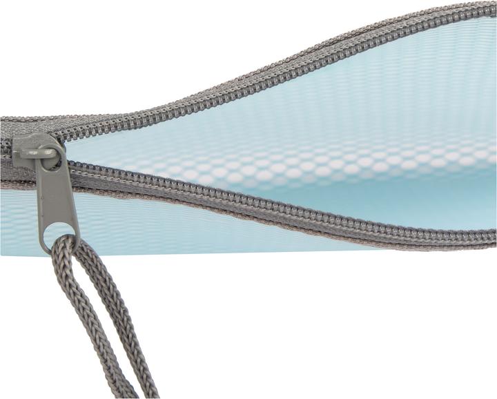 Produktbild Idena Reissverschlusstasche A5 Mesh blau (A5, 1 x)