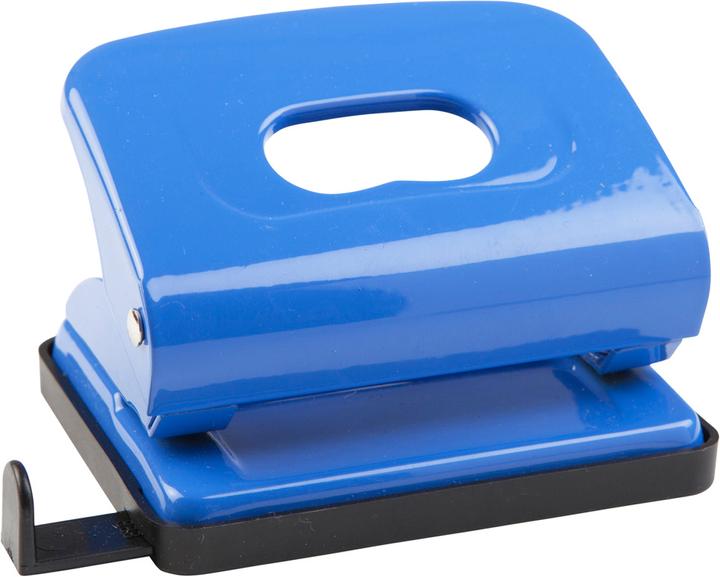 Produktbild Idena Locher Metall blau bis 16 Blatt