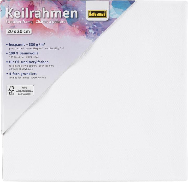 Produktbild Idena Keilrahmen 20x20cm FSC100% (20 x 20 cm)