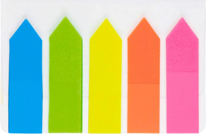 Actual product image Idena Page Marker Arrow 5 colours (12 x 43 mm)