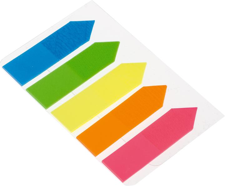 Actual product image Idena Page Marker Arrow 5 colours (12 x 43 mm)
