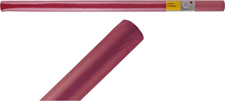 Idena Damask Tablecloth 1x10m Roll bordeaux