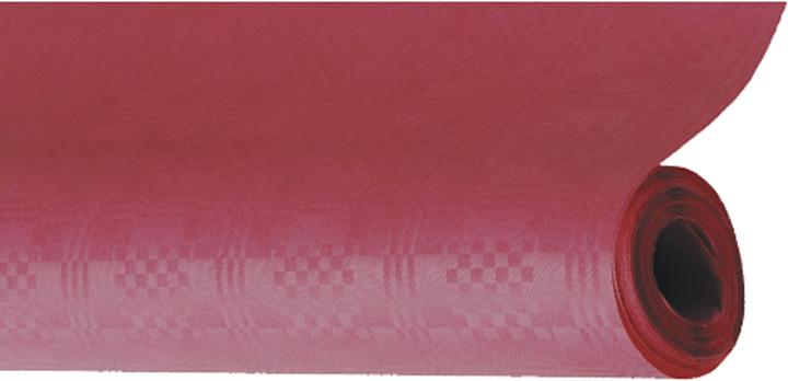 Produktbild Idena Damast Tischtuch 1x10m Rolle bordeaux