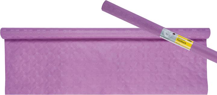 Idena Damask Tablecloth 1x10m Roll Purple