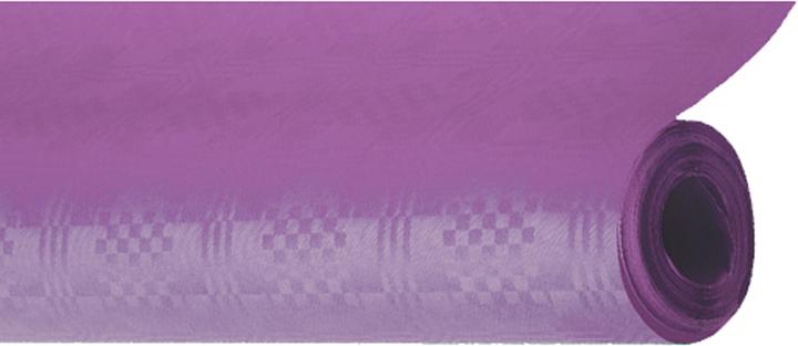 Actual product image Idena Damask Tablecloth 1x10m Roll Purple