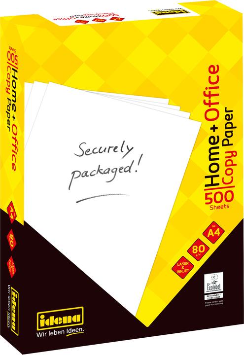 Actual product image Idena Copy paper A4 80g white 500 sheets Home (80 g/m², 500 x, A4)