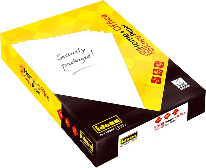 Actual product image Idena Copy paper A4 80g white 500 sheets Home (80 g/m², 500 x, A4)