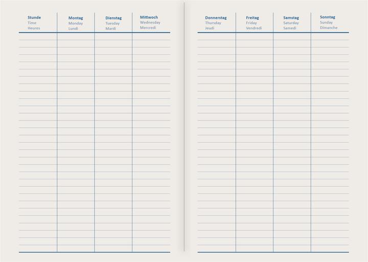 Produktbild Idena Agenda A5 2023 Kork FSC-Mix (A5, Deutsch)