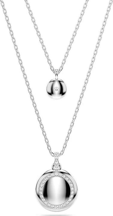 Immagine prodotto Swarovski Collana Meteora in look stratificato bianco (Metallo Swarovski)