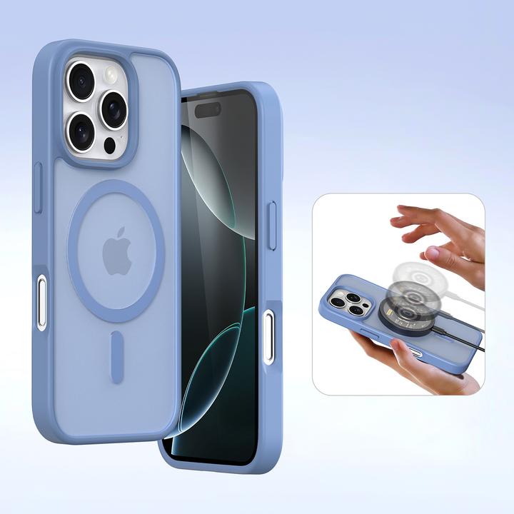 Produktbild Dux Ducis Lawa Series MagSafe Kunstleder Bookcover Hülle (Apple iPhone 16 Pro)