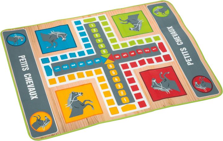 Produktbild Idena Spielteppich Ludo 130x93cm (130 x 93 cm)