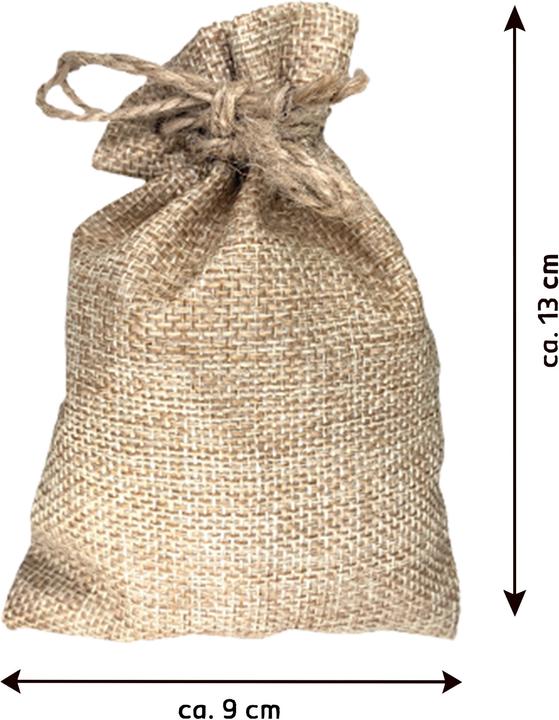 Actual product image Idena Advent calendar 24 linen bags nature