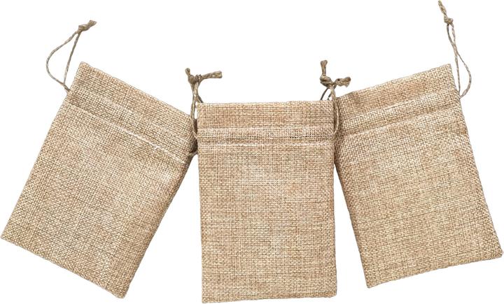 Actual product image Idena Advent calendar 24 linen bags nature