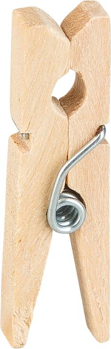 Immagine prodotto Idena Mollette per abiti in legno 28 mm 45 pezzi