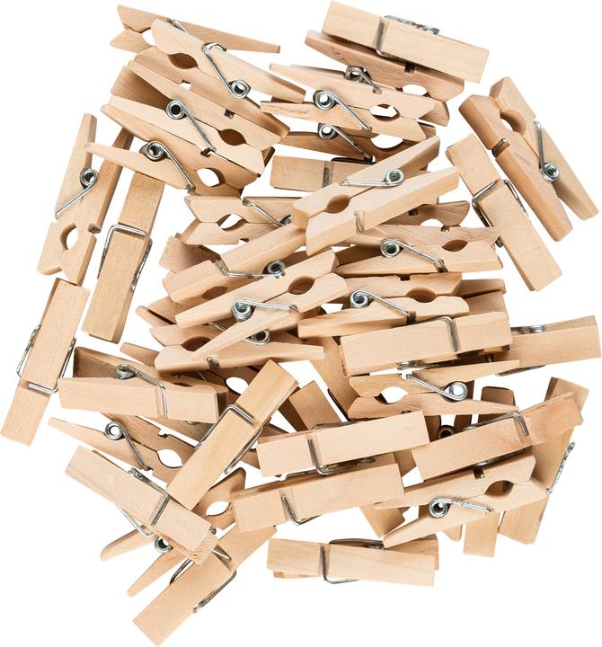 Produktbild Idena Wäscheklammern 35mm 48 Stück aus Holz
