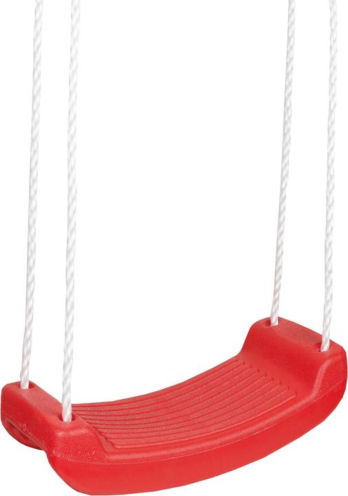Produktbild Idena Brettschaukel rot 42x18cm TÜV und GS