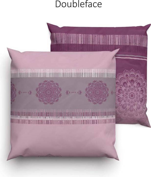 Produktbild Lotus Bettwaren Bettwäsche Satin Alize beere (Kopfkissenbezug, 65 x 65 cm)