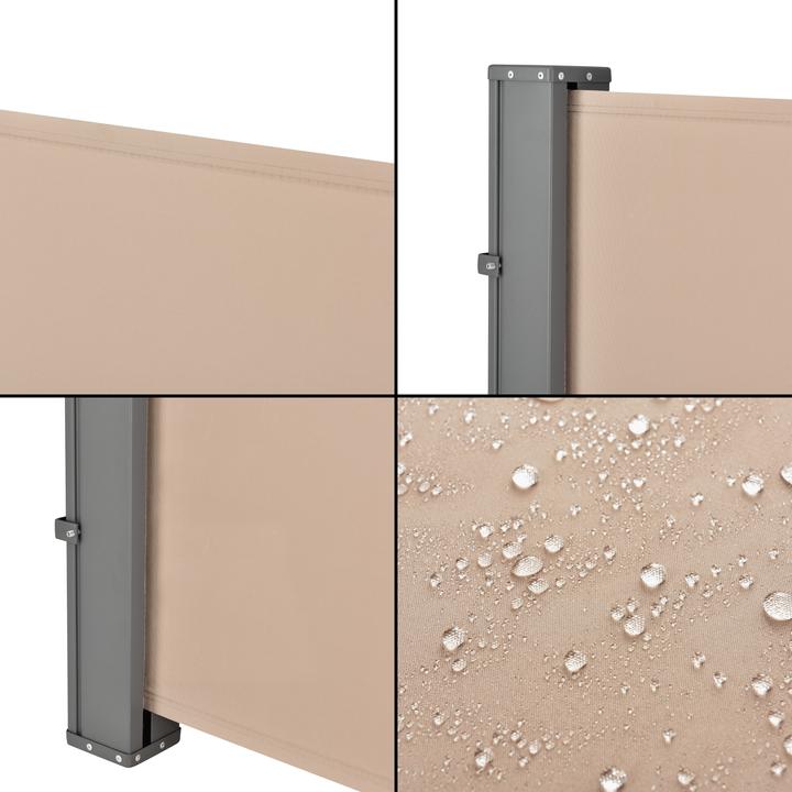 Produktbild Pro-Tec Seitenmarkise Mulhacén 120x300 cm Sandfarben (3 m)