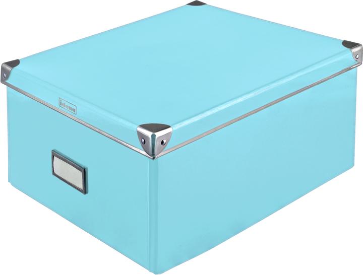 Idena Box turquoise 35x28x17cm FSC-Rec