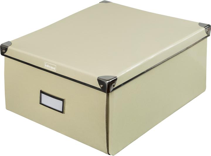 Idena Box cream 35x28x17cm FSC-Rec