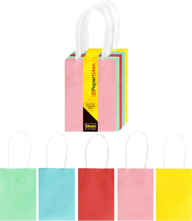 Idena Papiertüten (Geschenktüte, 10 x)