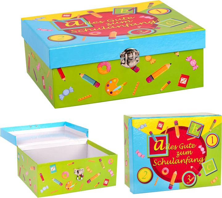 Produktbild Idena Geschenkbox FSC-Mix Schulanfang 22x9x17cm (Geschenkbox)