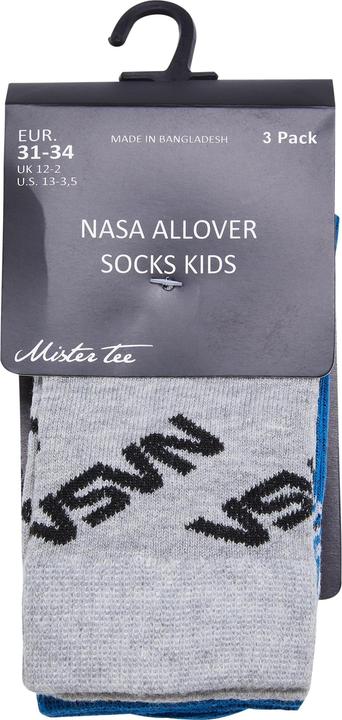 Image du produit Mister Tee NASA Allover Socks Kids 3-Pack - 20765 (Lot de 3, 31 - 34)